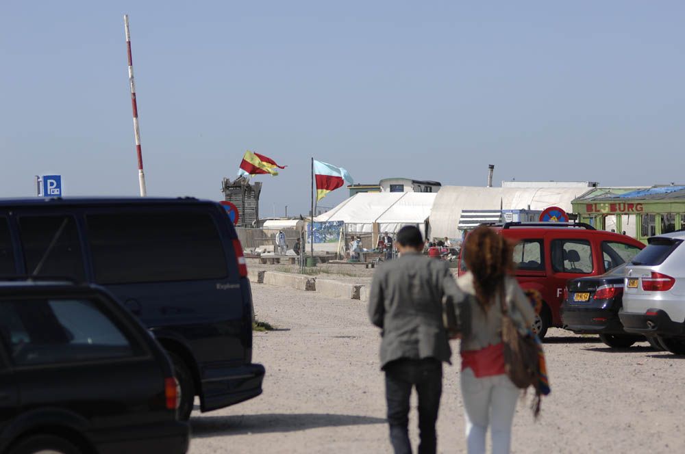 Betaald parkeren bij Blijburg