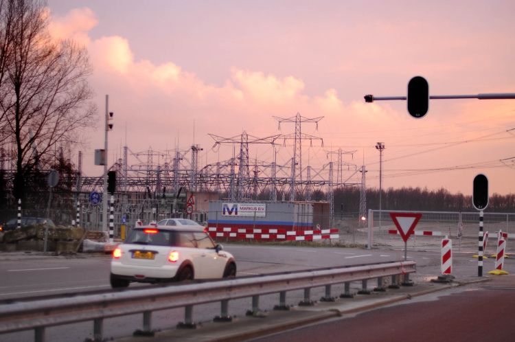 Sluipverkeer richting Muiden gedoseerd