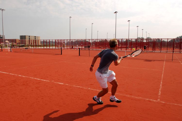 Ze zijn los, de tennissers