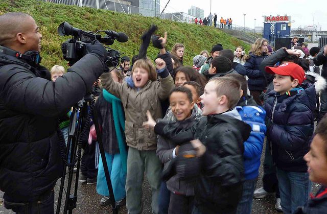Kinderen Zuiderzee bij Ajax- AZ