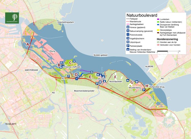 Nieuwe natuurzone bij Bovendiep