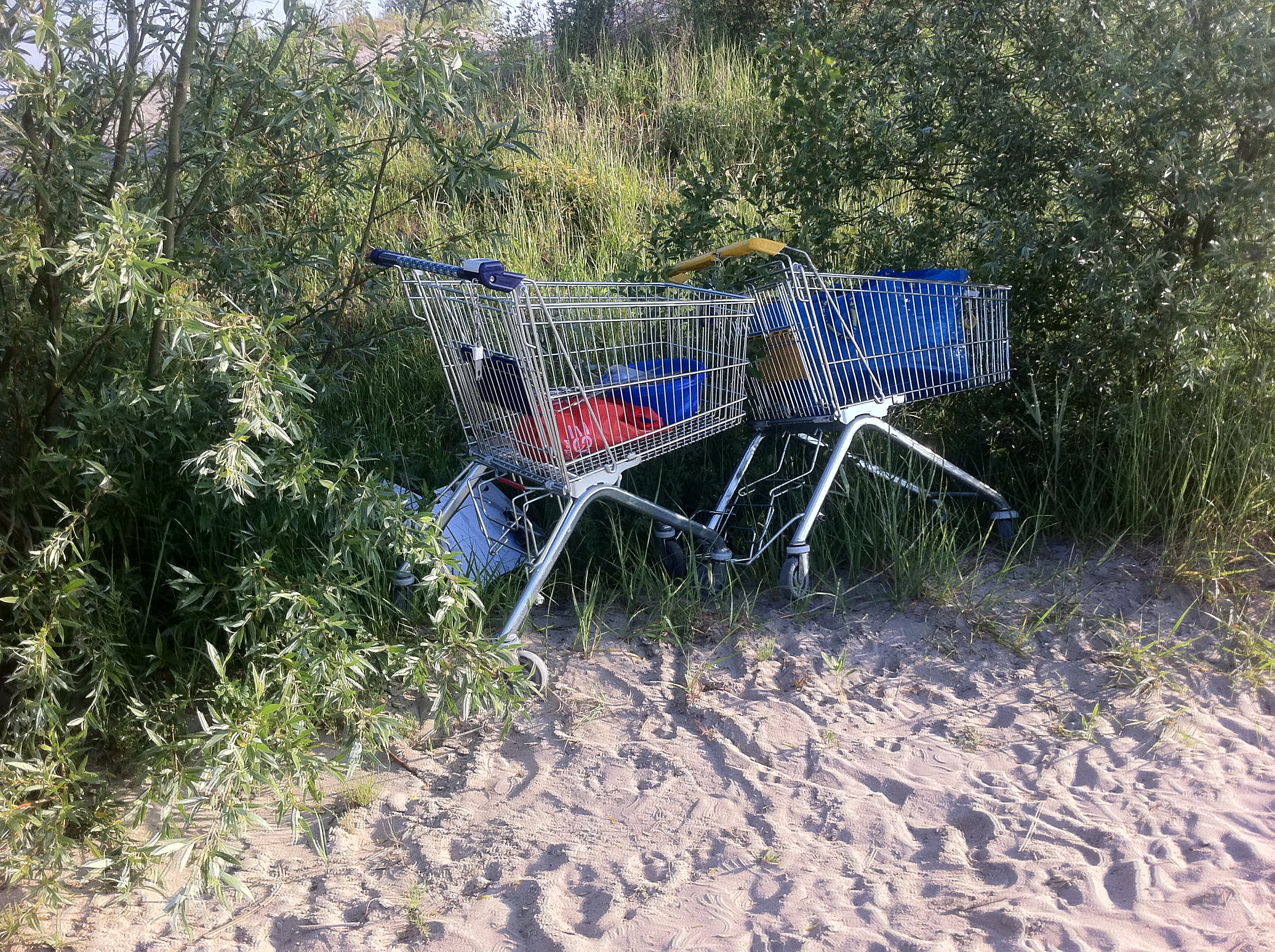 Lekker naar het strand