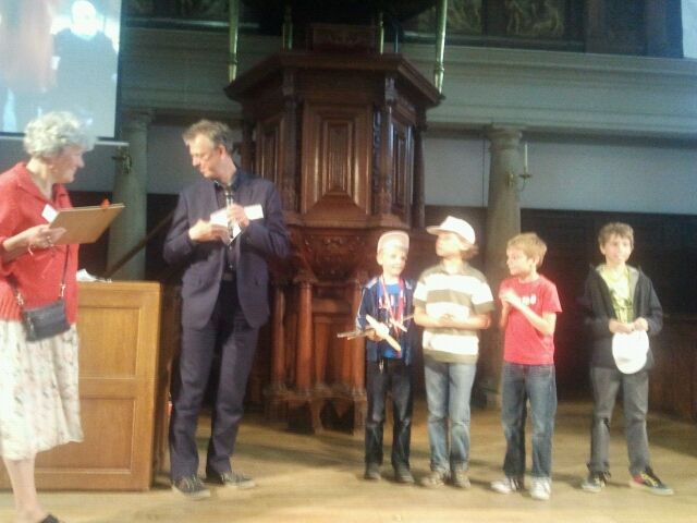 Groep 6b Dalton Neptunusschool wint zonne-energieprijs