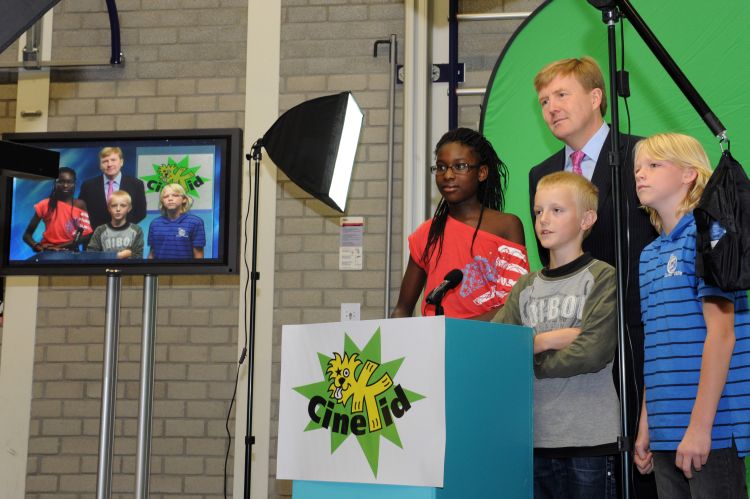 Kroonprins Willem-Alexander op De Zuiderzee