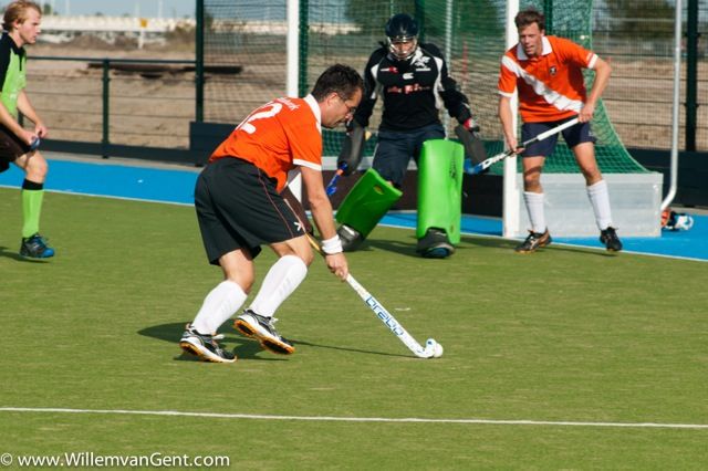 Winnende match AHC IJburg Heren 1
