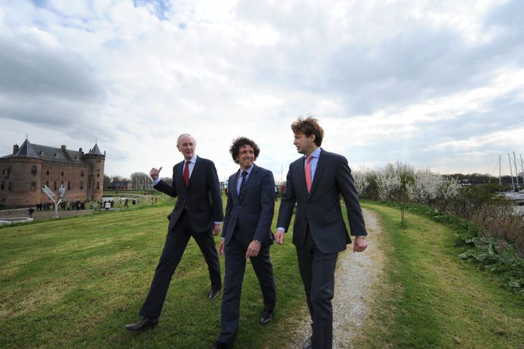 Kniepertjes op Muiderslot