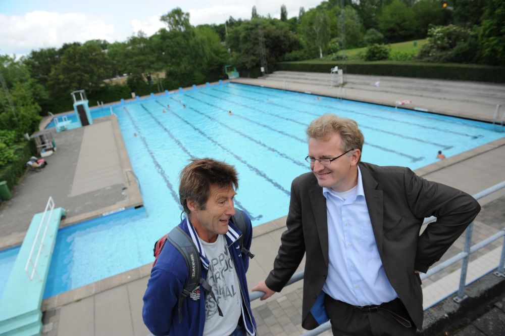 Overdekt zwembad bij Flevoparkbad?