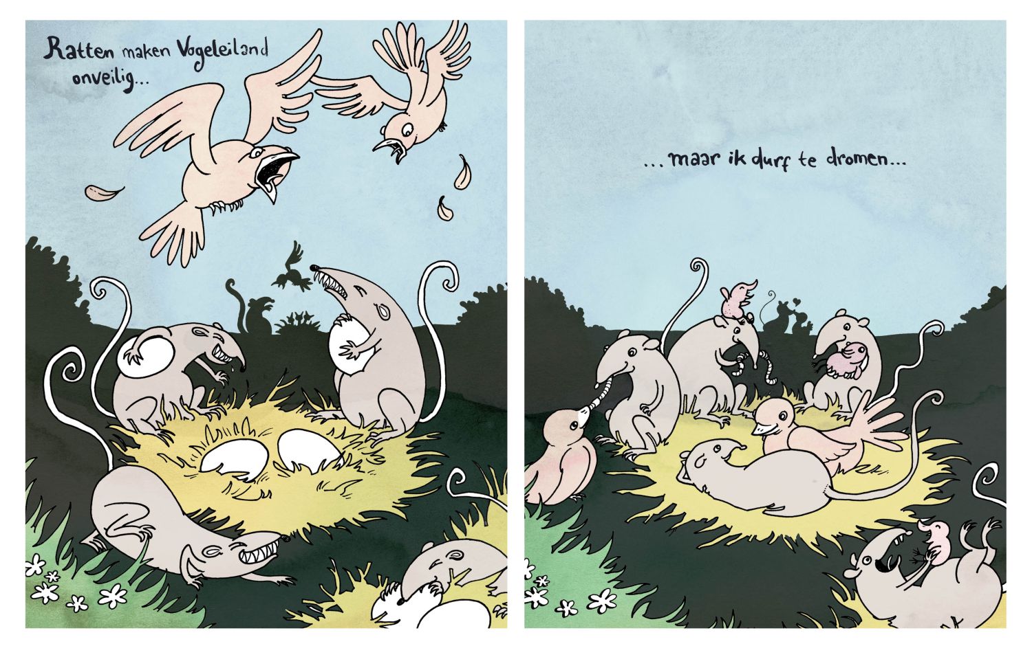 Ratten bedreigen Natuureiland, gif lijkt enige oplossing