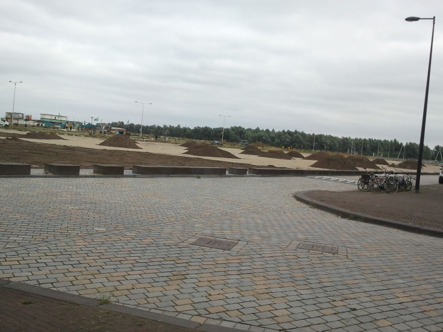 Terrein Wim Noordhoekkade tijdelijk ingezaaid