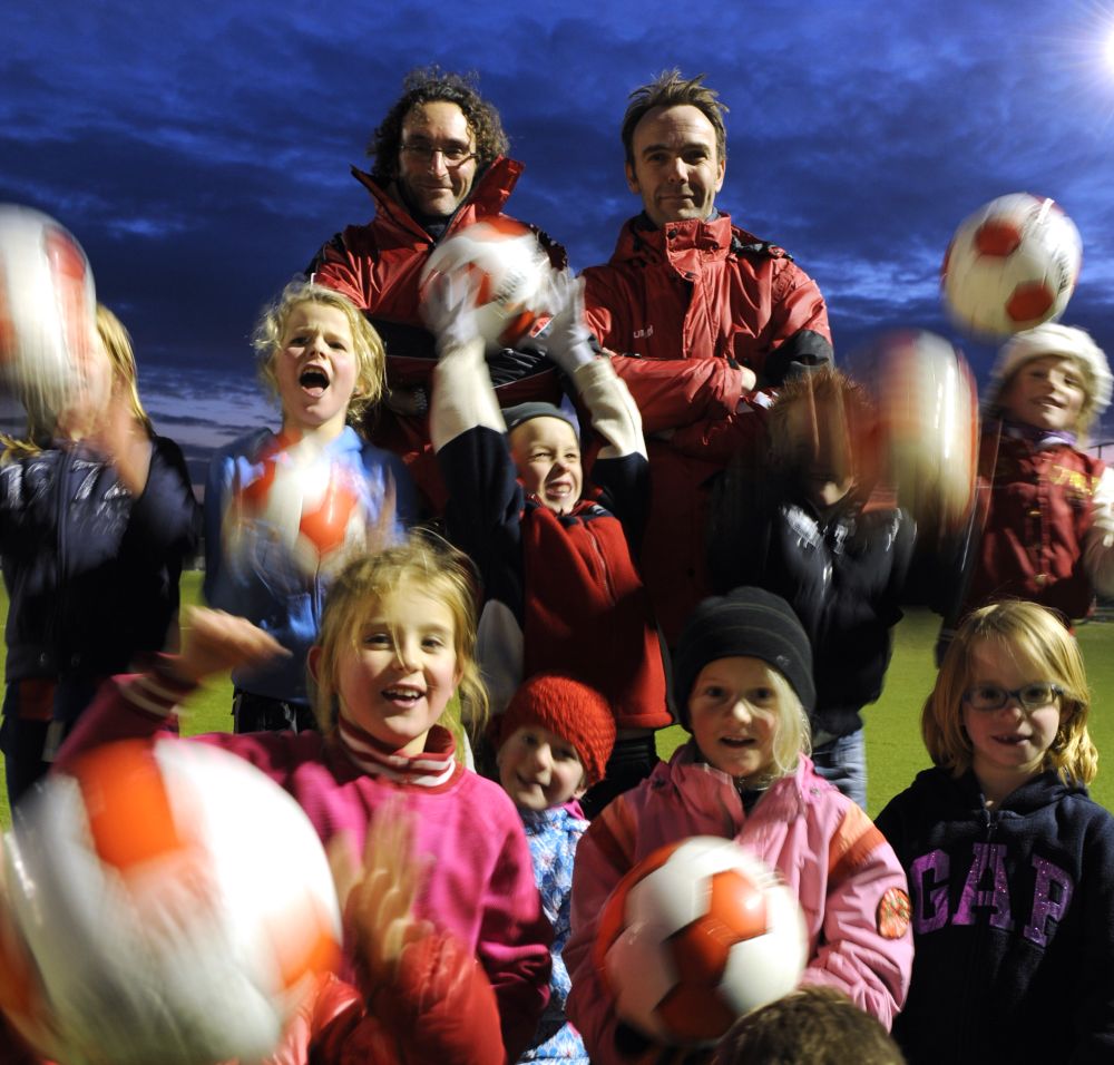 Braziliaanse voetbalweek bij AFC IJburg, met trainers uit Rio
