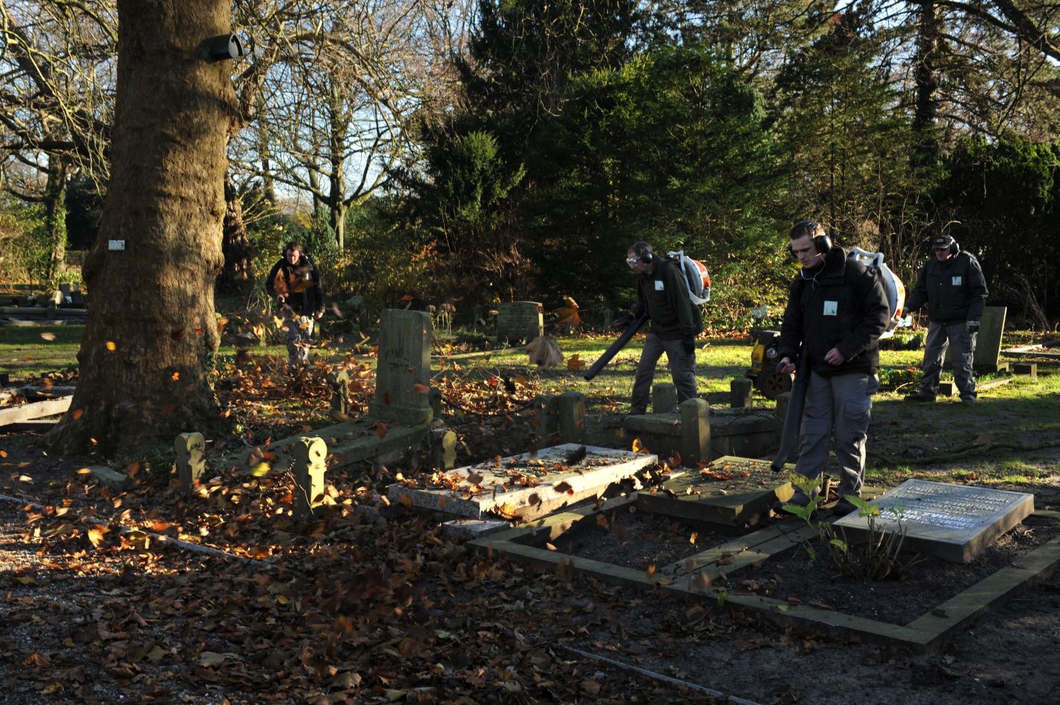 Begraafplaats is geen dooie boel