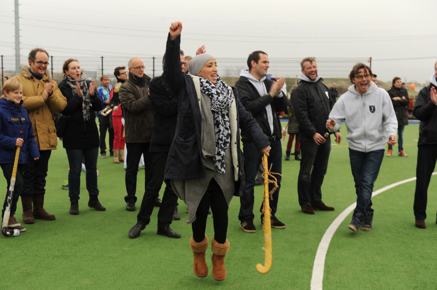 Opening tweede veld groots gevierd