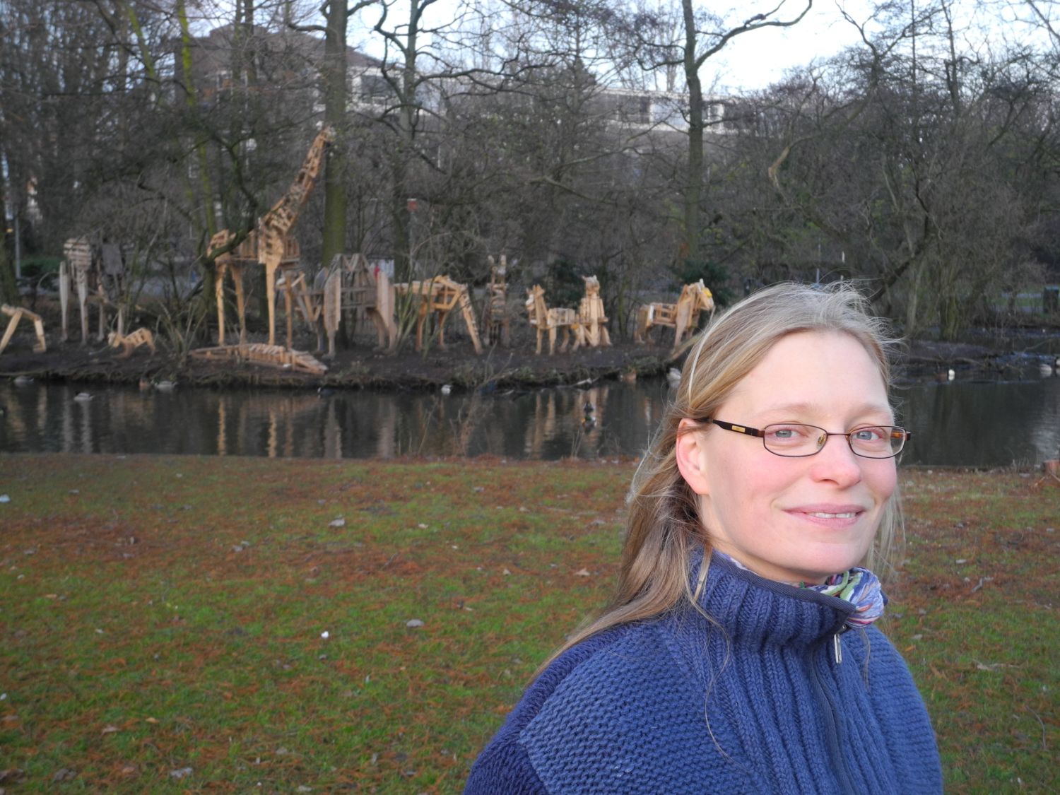 Lekker stampen door de bladeren, als je toch tijd hebt