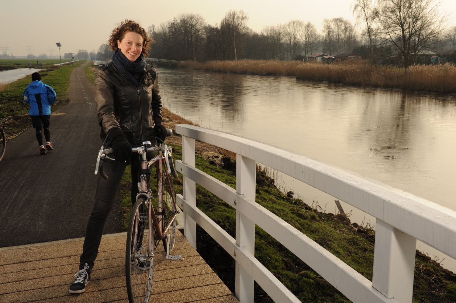 Verse spinazie van de buurtboer