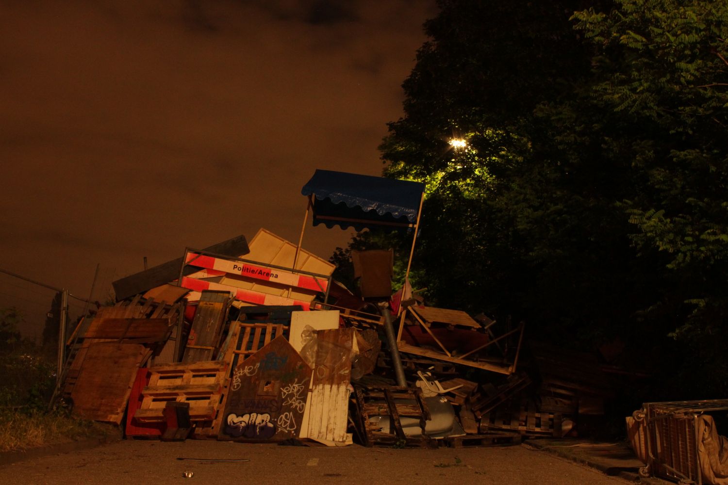 De Valreep laat zich niet ontruimen