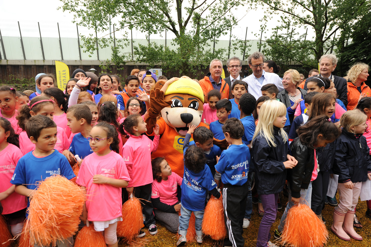 Johan Cruijff opent court Betondorp
