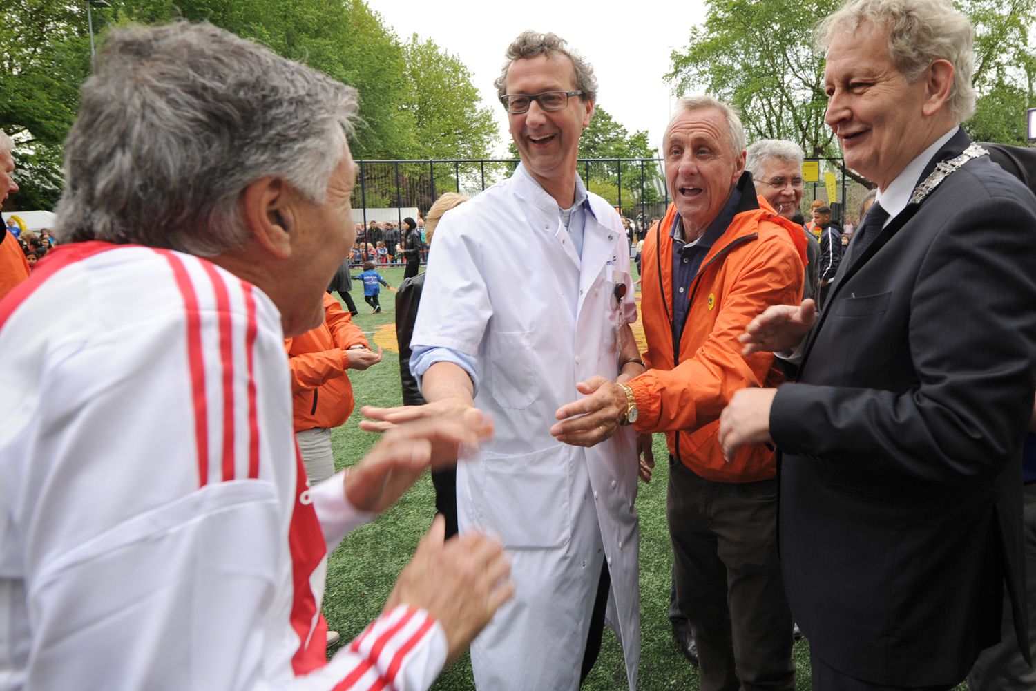 Cruijff weer even terug in Betondorp