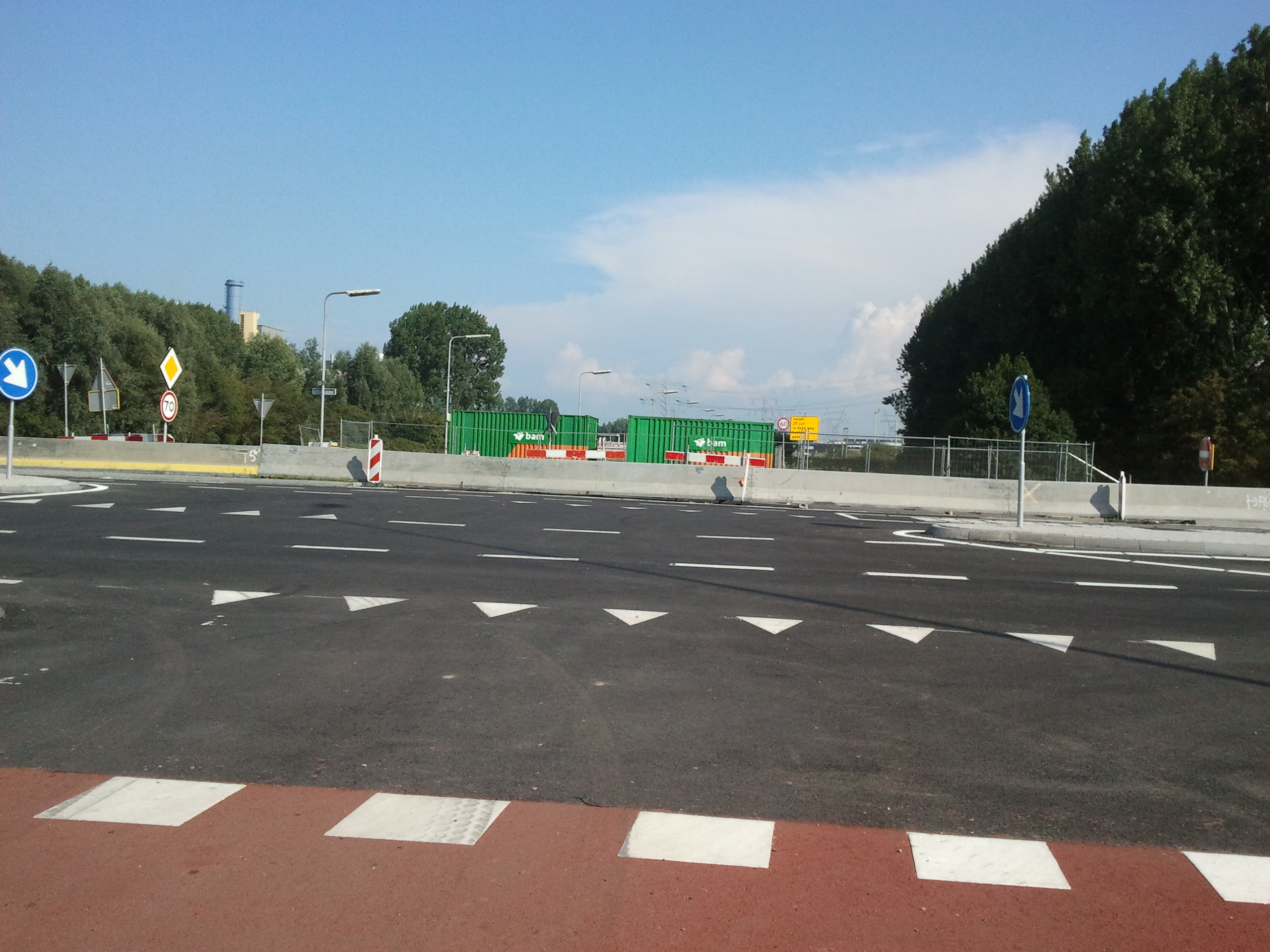 Nuonweg driedubbel op slot