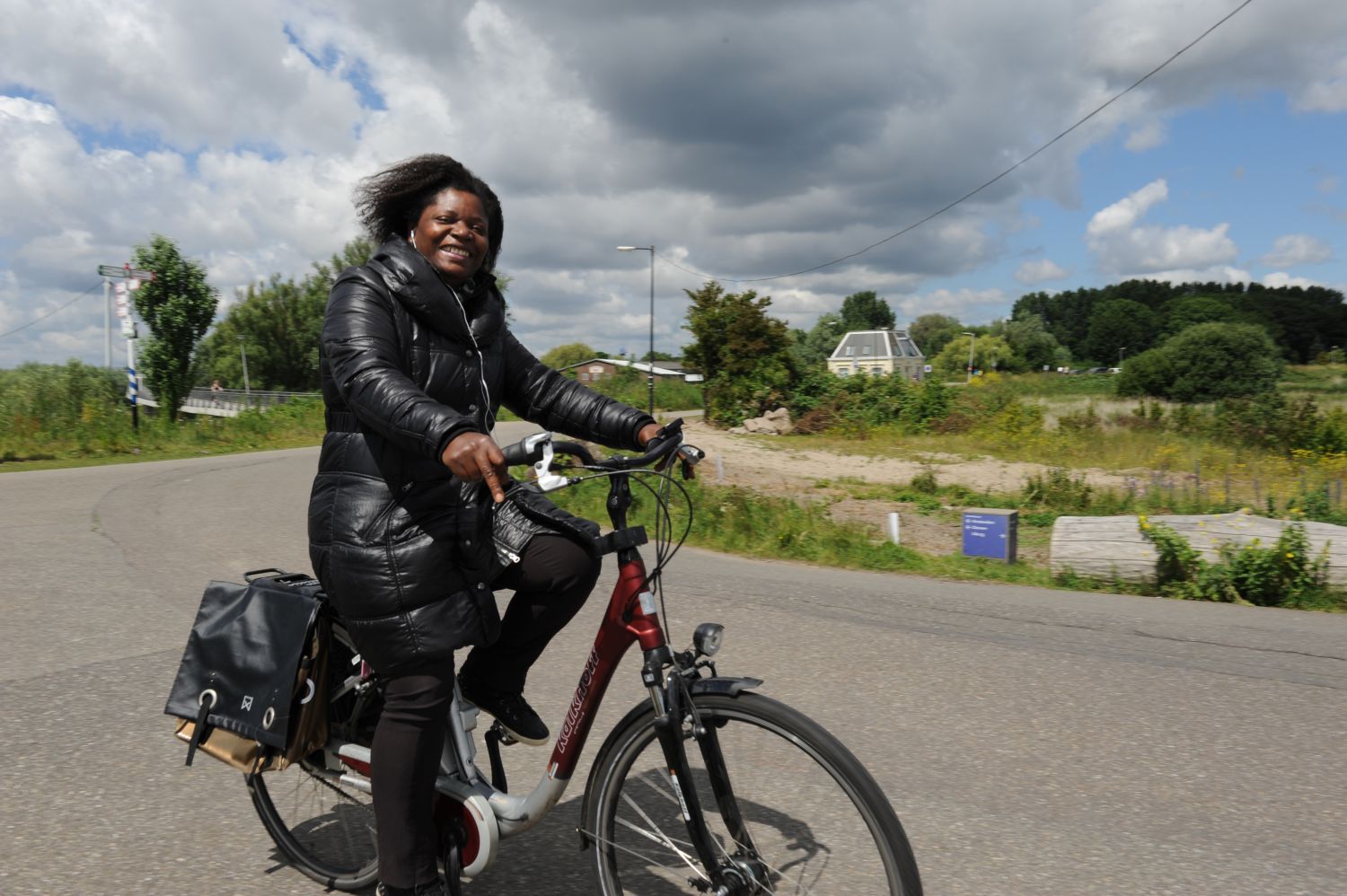 Fietsen voor een vliegticket