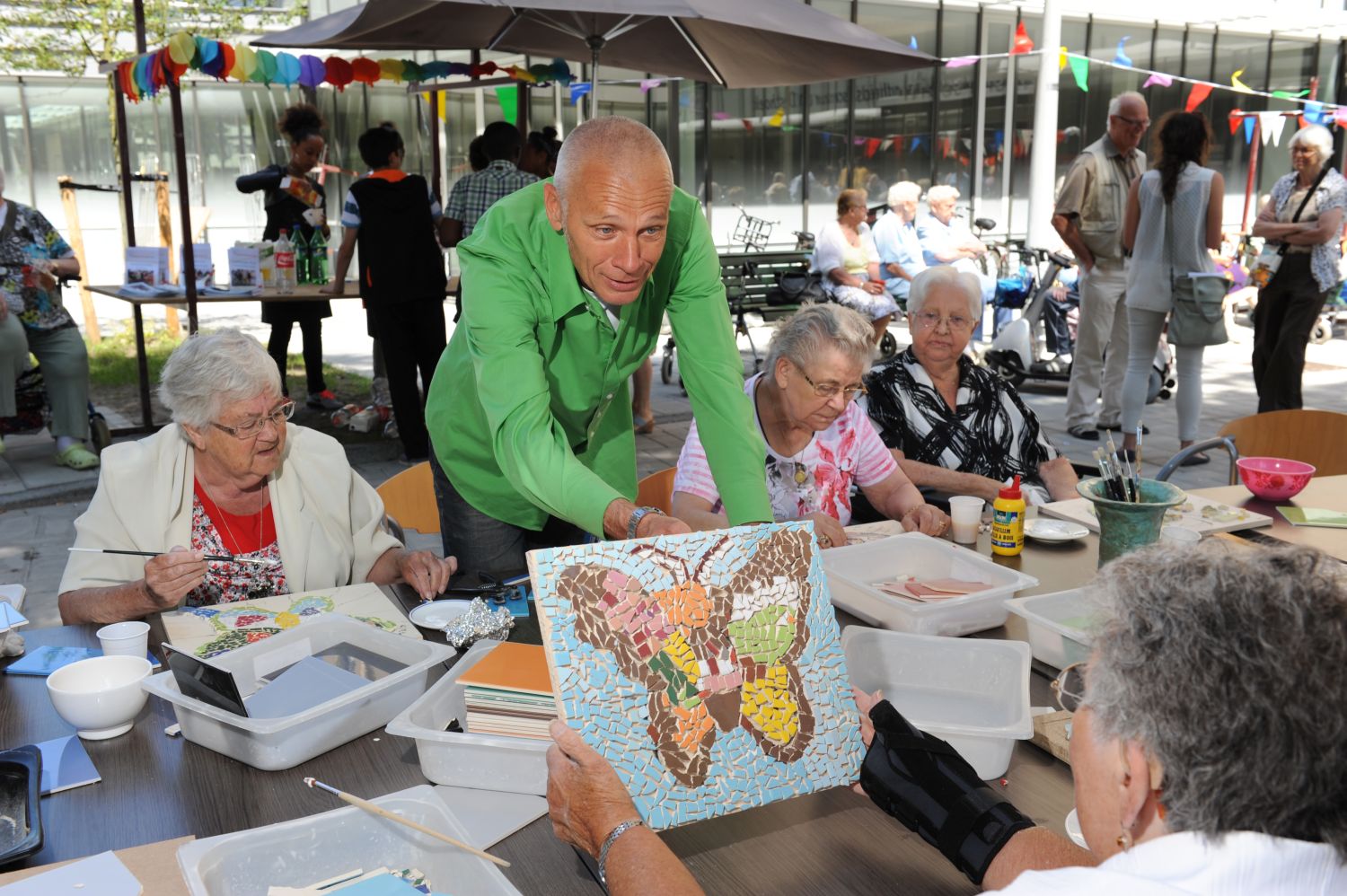 ‘Het is hier net een dorp’