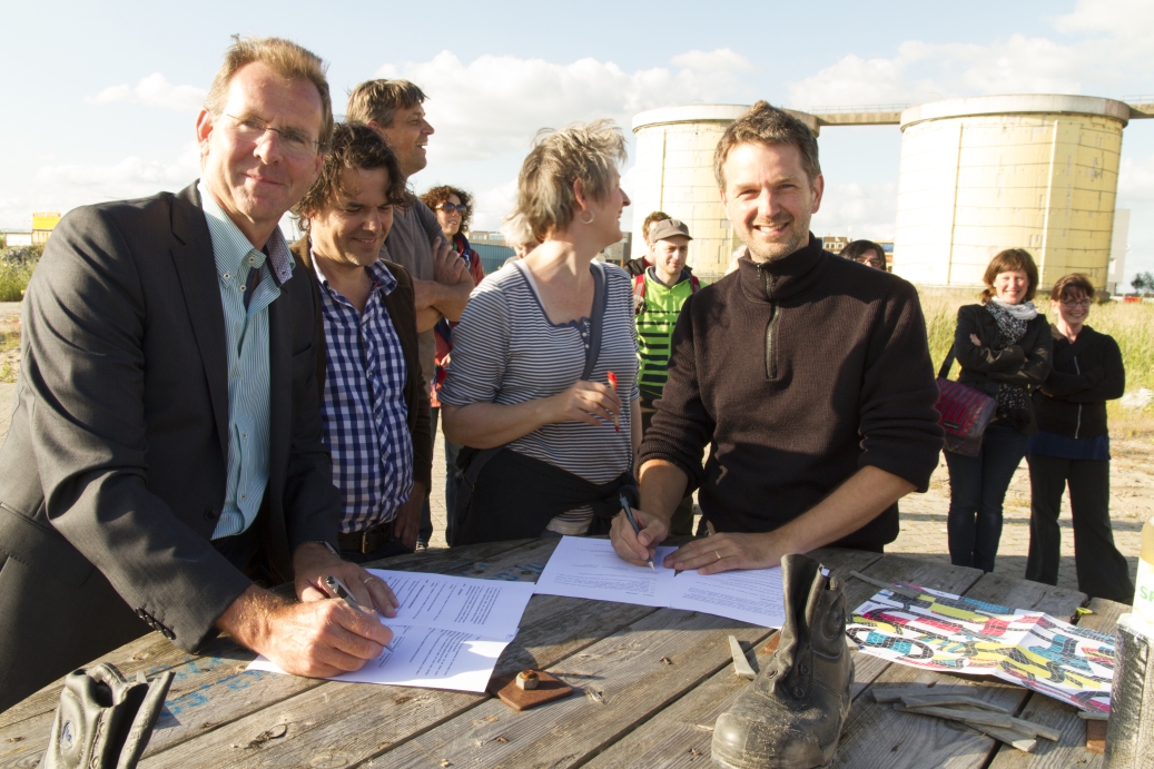 Nautilus Zeeburgereiland: overeenkomst met de aannemer getekend