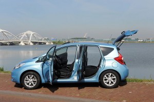 De Nissan Note. En het toverwoord is ruimte