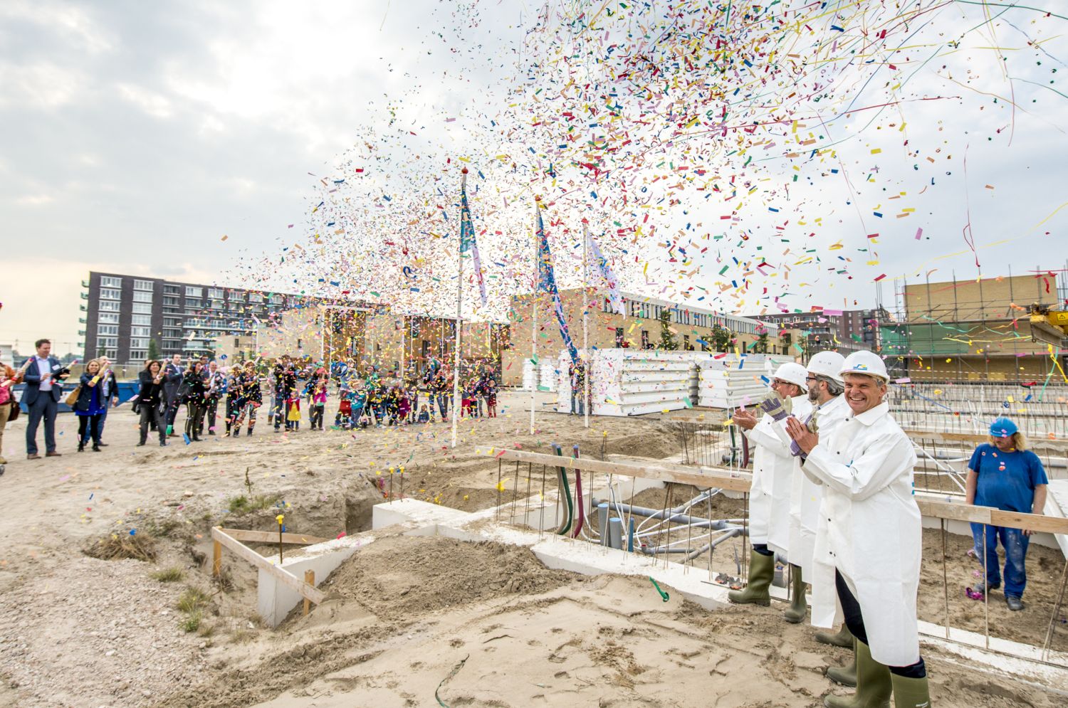 Nieuwe eengezinswoningen op Oostpunt IJburg