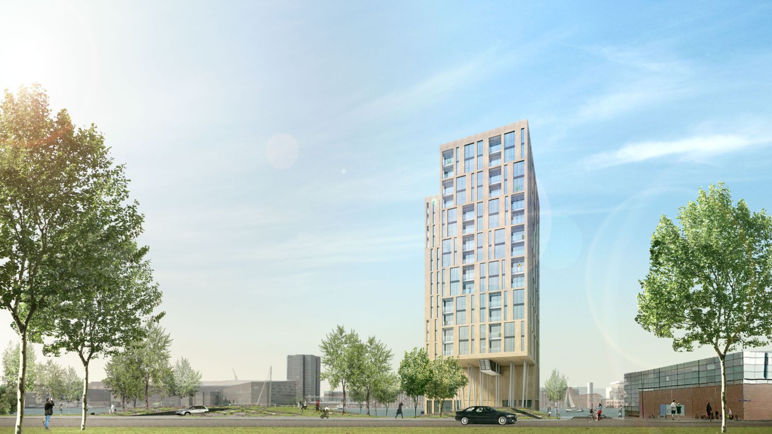 Woontoren op de Ertskade, bewoners hadden inspraak