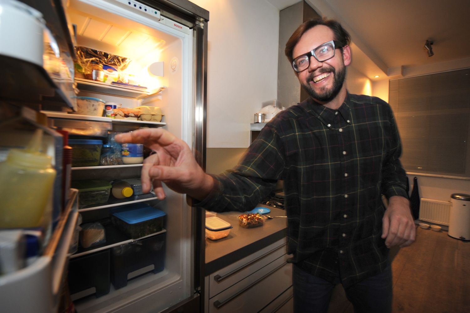 Haal een bordje bij de buurman