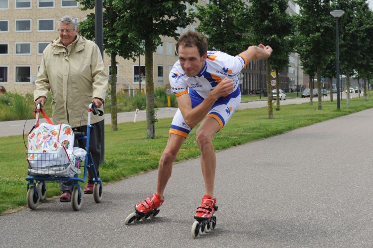 IJburger Jouke Hoogeveen wint KPN Grand Prix Falun in zweden