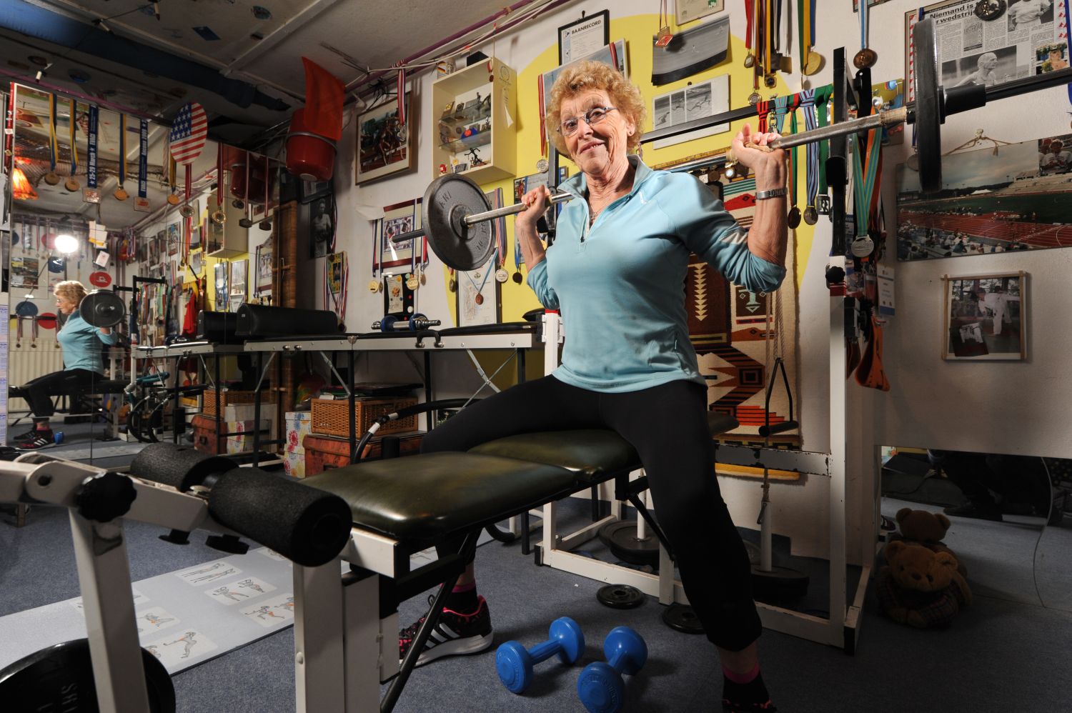 75-jarige superoma breekt alle atletiekrecords