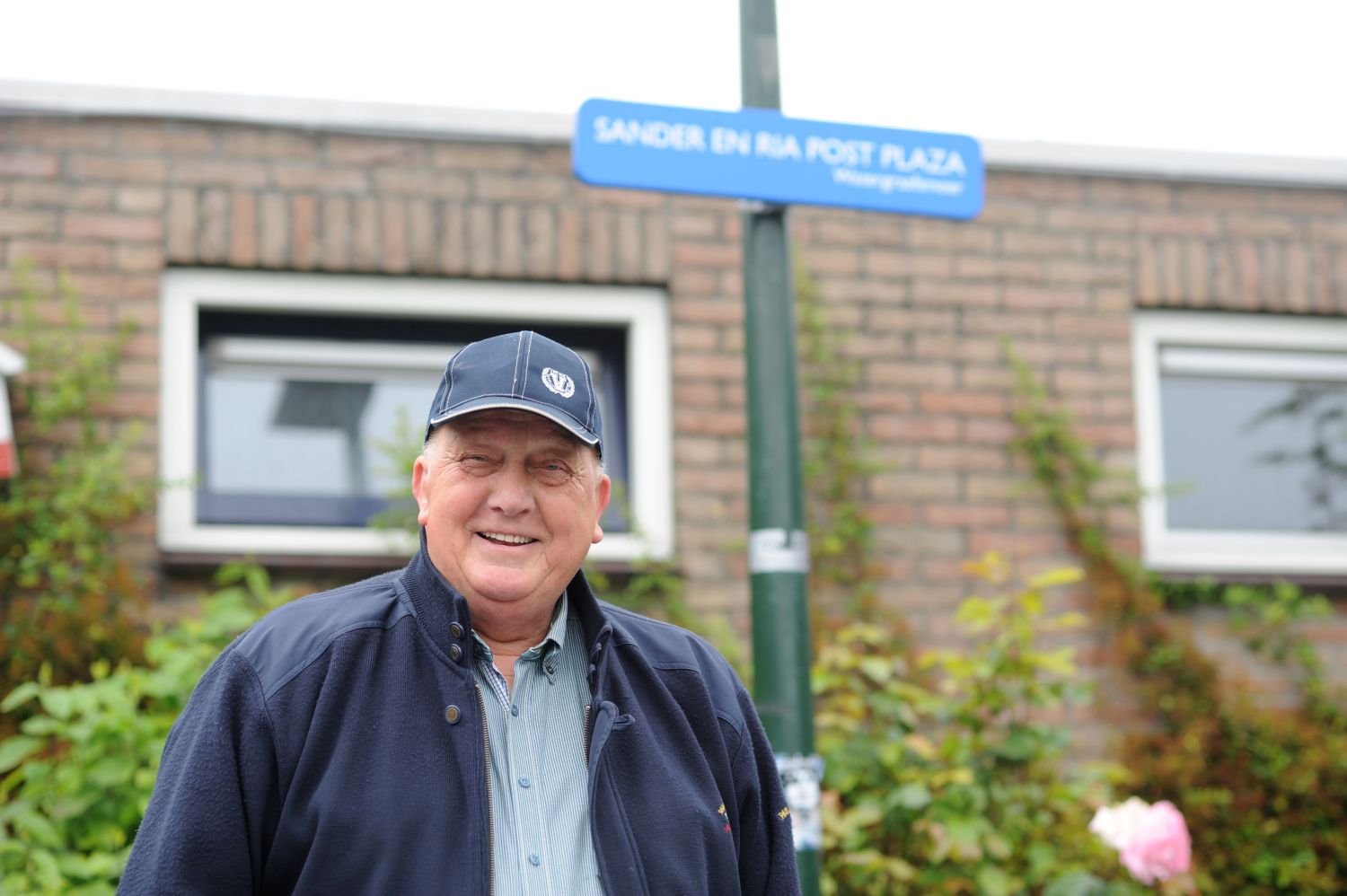 Sander Post, grote man bij WV-HEDW