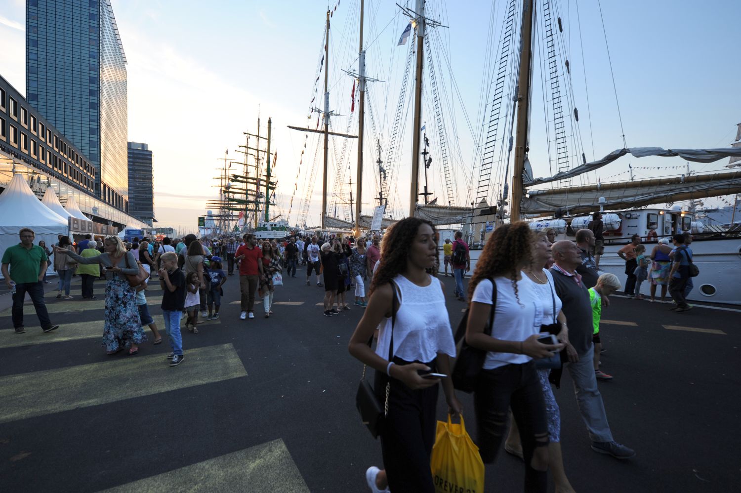 Innovatief voetgangervolgsysteem getest tijdens Sail