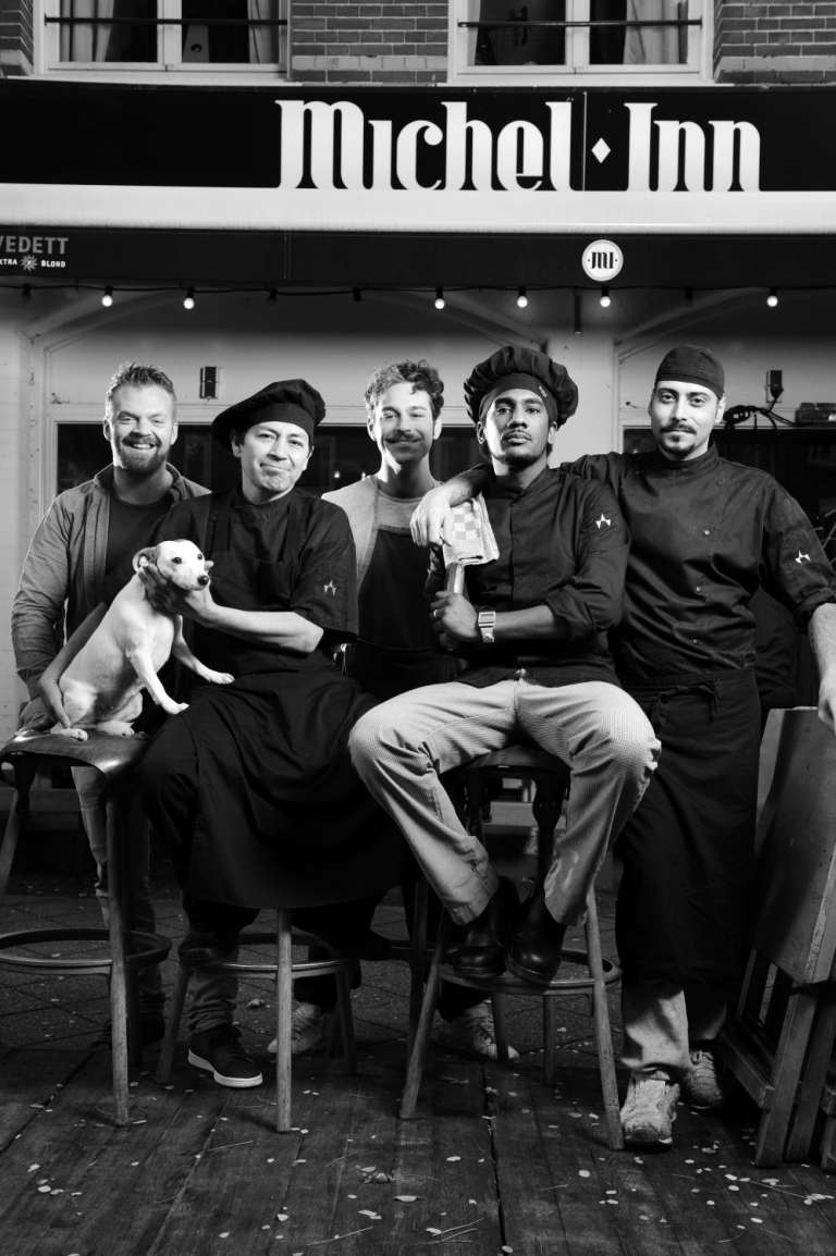 Michel-Inn aan het Steve Bikoplein uitgebreid