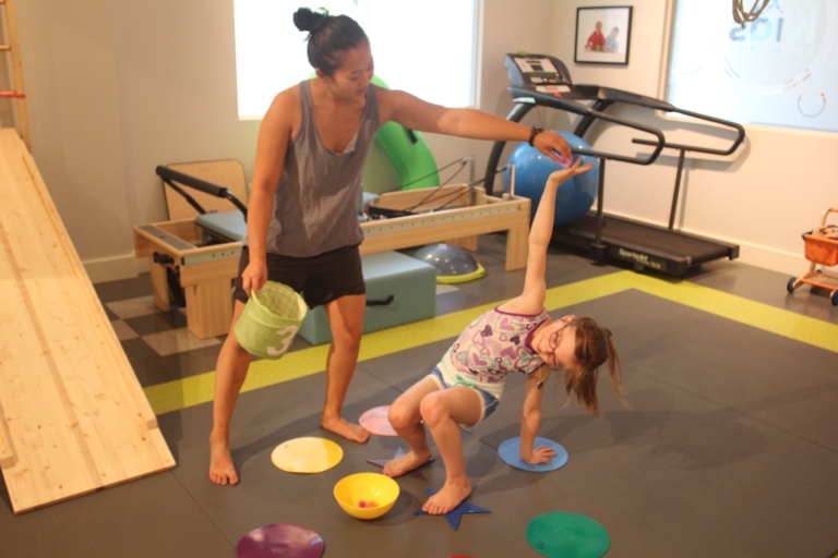 Kinderfysiotherapie voor kinderen met blessures