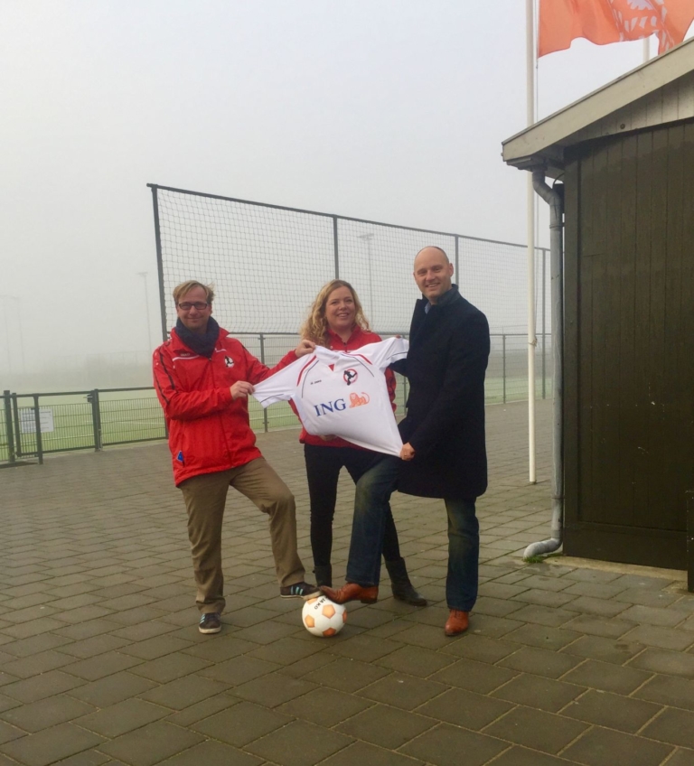 Sponsordeal AFC IJburg met ING verlengd
