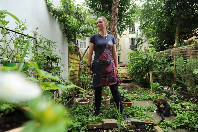 ‘Ik kan in de zomer elke dag wel iets oogsten’