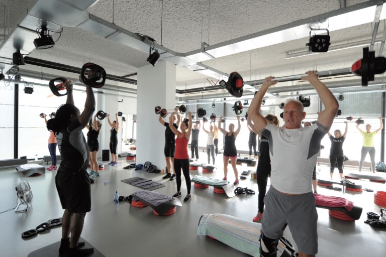 ‘Het is hier heel fijn sporten’