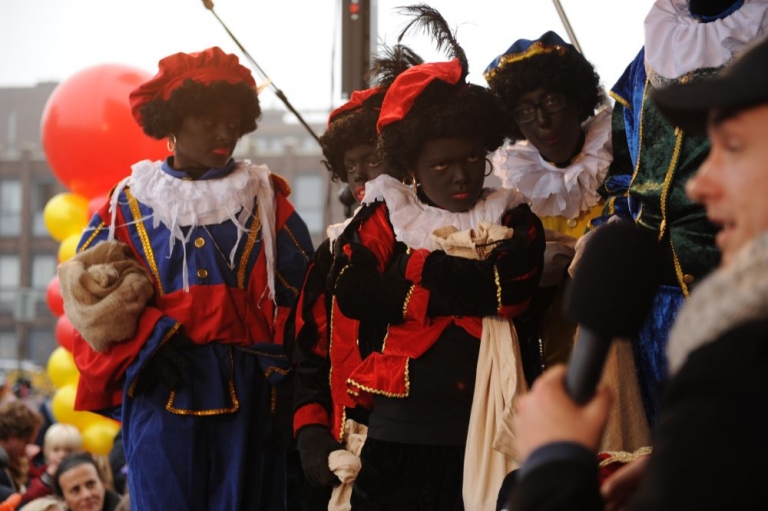 Pietenparcours bij winkelcentrum IJburg