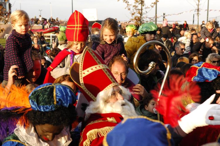 Intocht Sinterklaas op IJburg