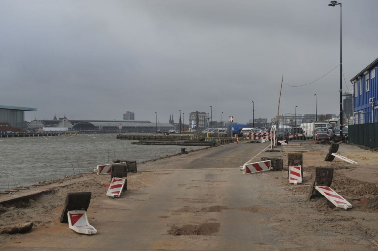 Kop Java-eiland wordt groene oase in het IJ