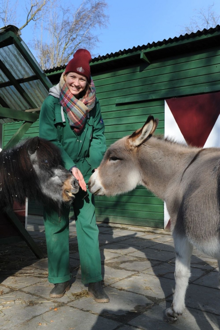‘Het doet me goed om de dieren te verzorgen’