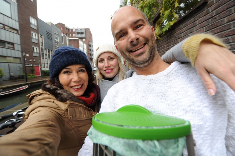 Amsterdam experimenteert met inzamelen gfe-afval