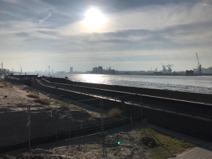 Skyline Amsterdam, december 2018.