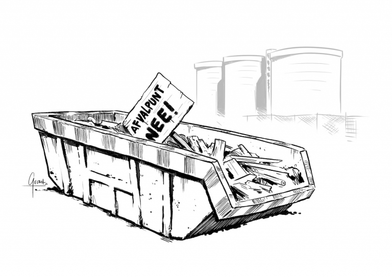 Tijdelijk afvalpunt toch naar Zeeburgereiland, zorgen over veiligheid