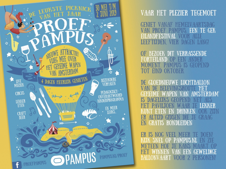 Festival Proef Pampus voor jong en oud