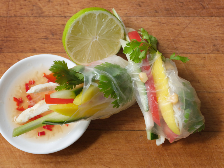 Recept: Crispy springrolls