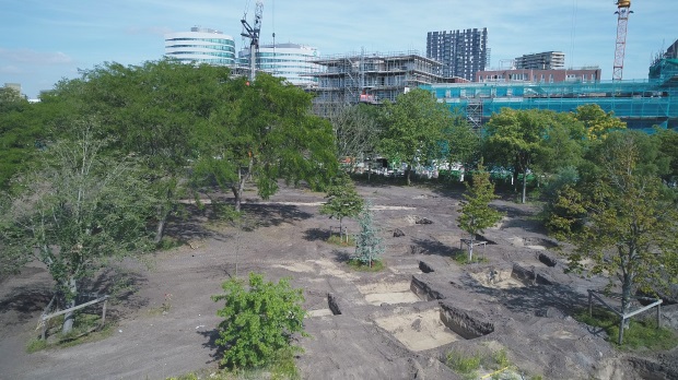 Bella Vistapark in het Amstelkwartier, vier seizoenen mooi