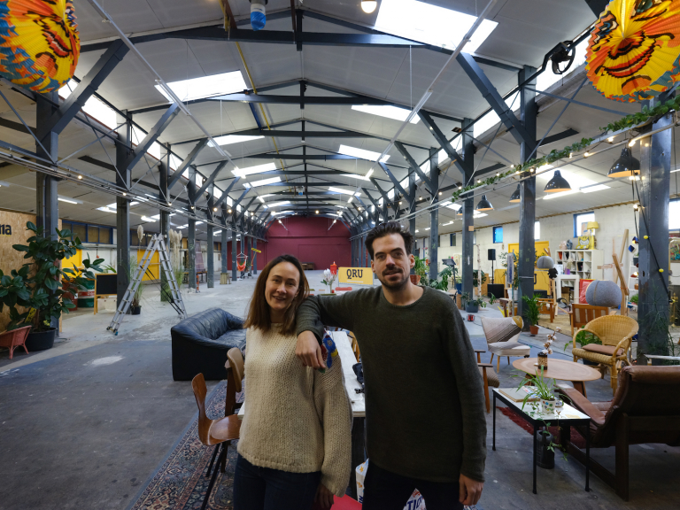 Ricardo en Lianne van de buurtloods op Cruquiuseiland: ‘We hebben nog eindeloos veel plannen’