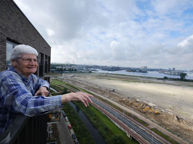 Saar Boerlage protesteert tegen Sluisbuurt: ‘Ik ben nog niet klaar’